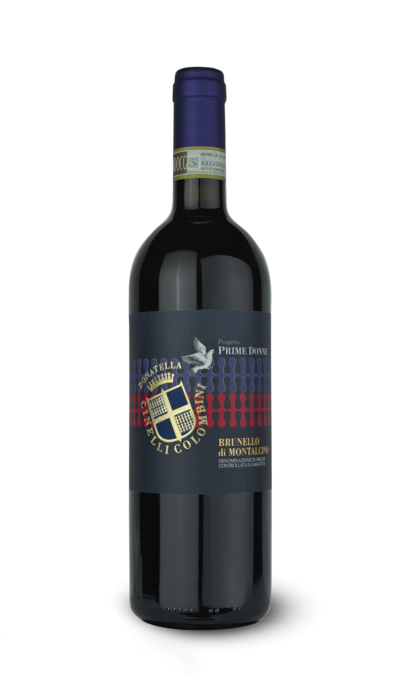 bottiglia di Brunello di Montalcino Prime Donne