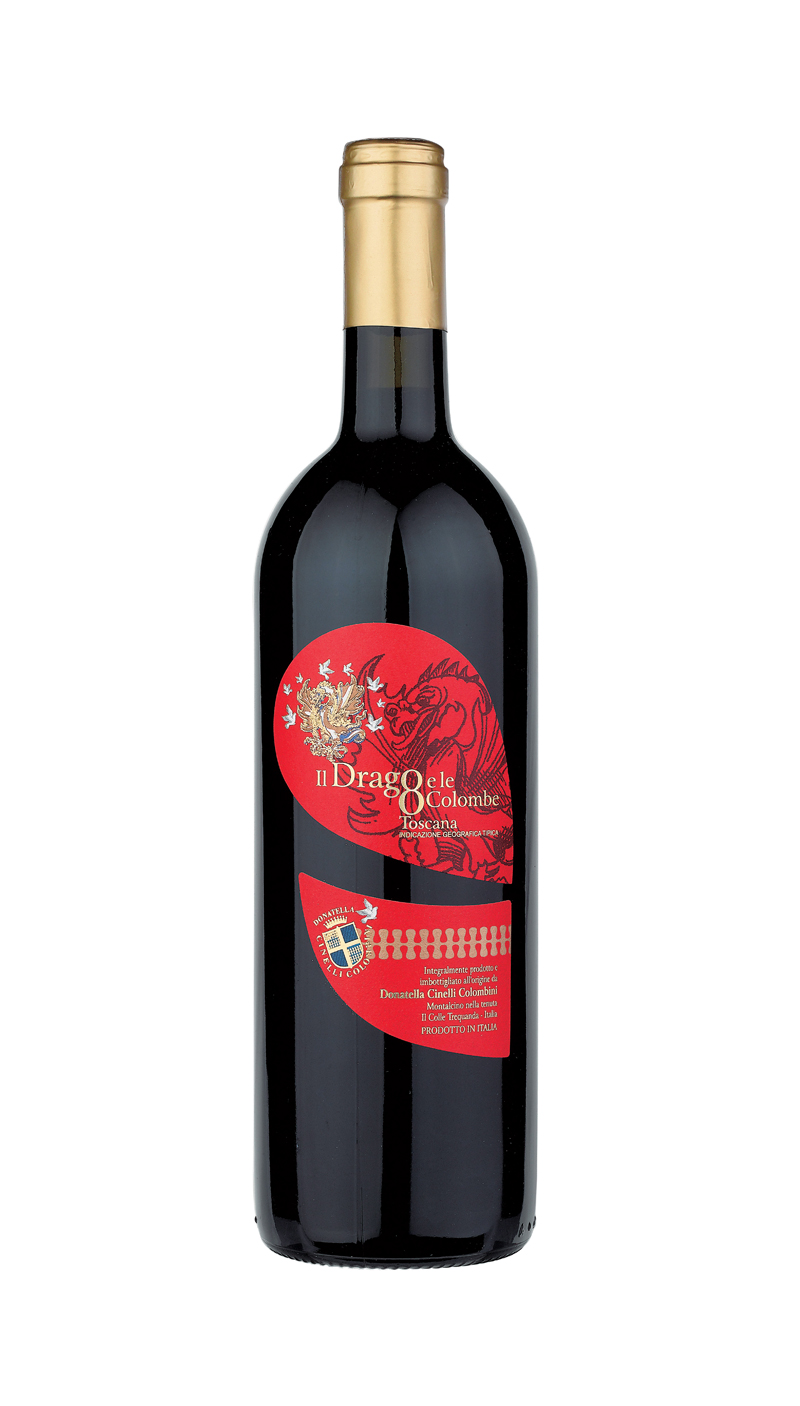 bottle of wine Il Drago e le 8 colombe