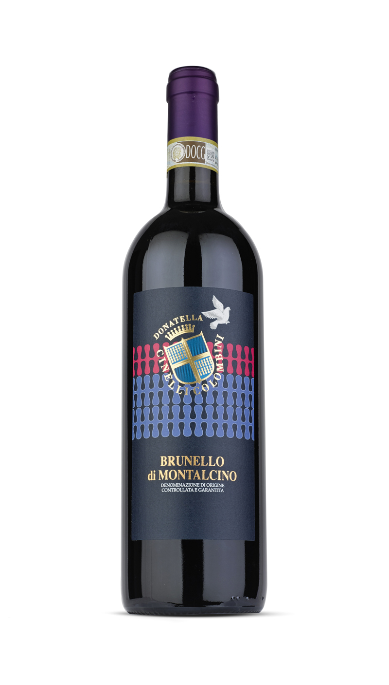bottle of brunello di Montalcino